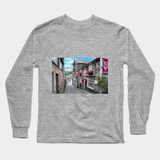 Slate Houses in the Lake District - Reworked Long Sleeve T-Shirt